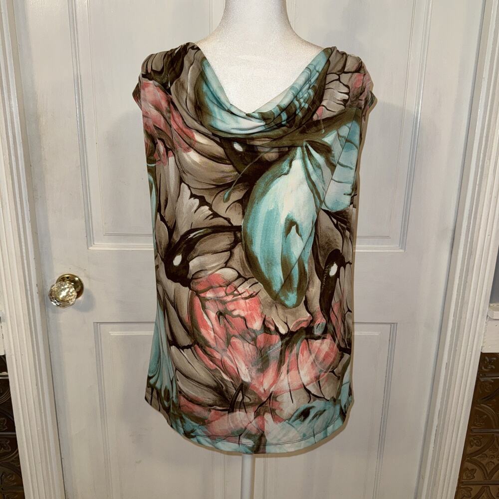 Women’s Dressbarn sleeveless cowl-neck blouse Size XL